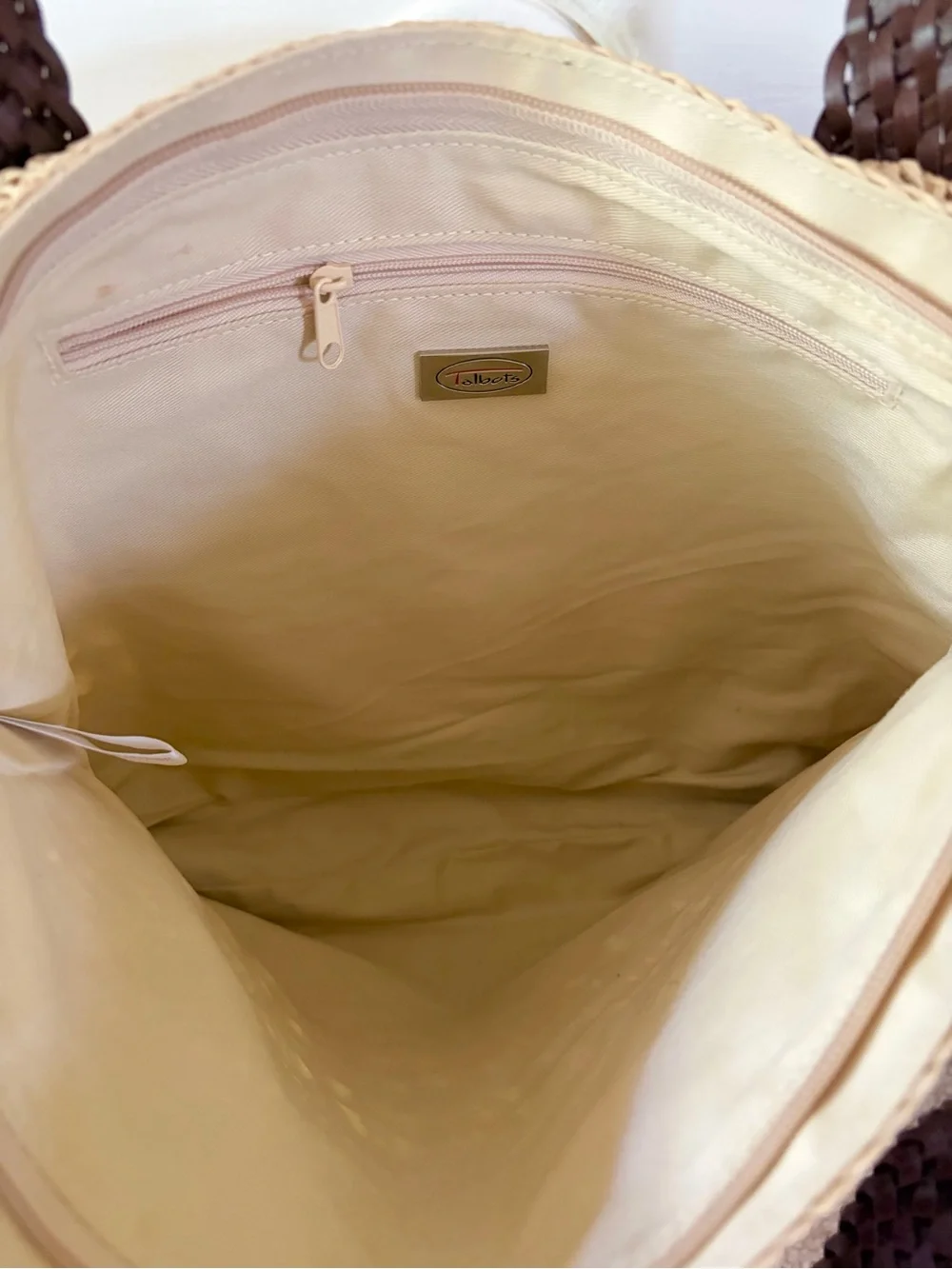 Talbots Straw Shoulder Bag